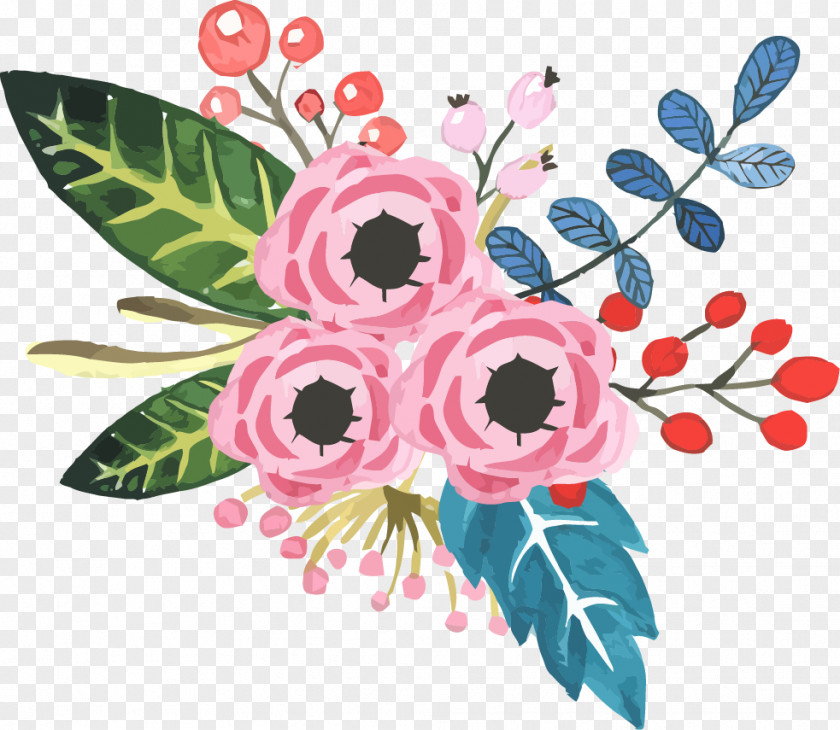Watercolor Flowers Flower Royalty-free Illustration PNG