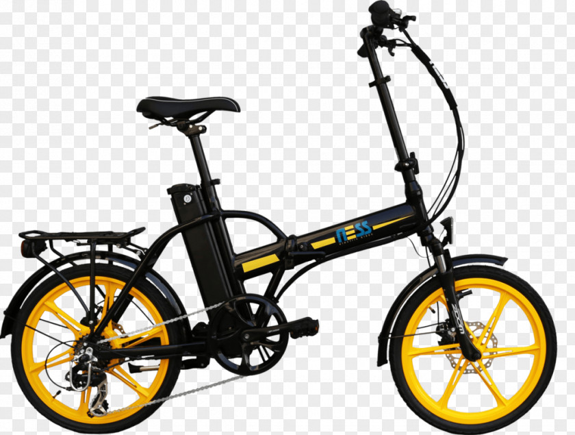 Bicycle Electric GreenLine Bicycles Folding Mountain Bike PNG