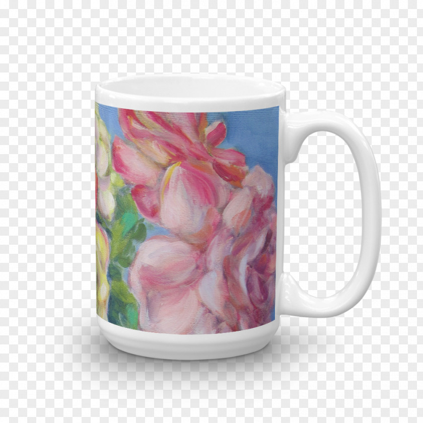 Mug Coffee Cup Pink M RTV PNG