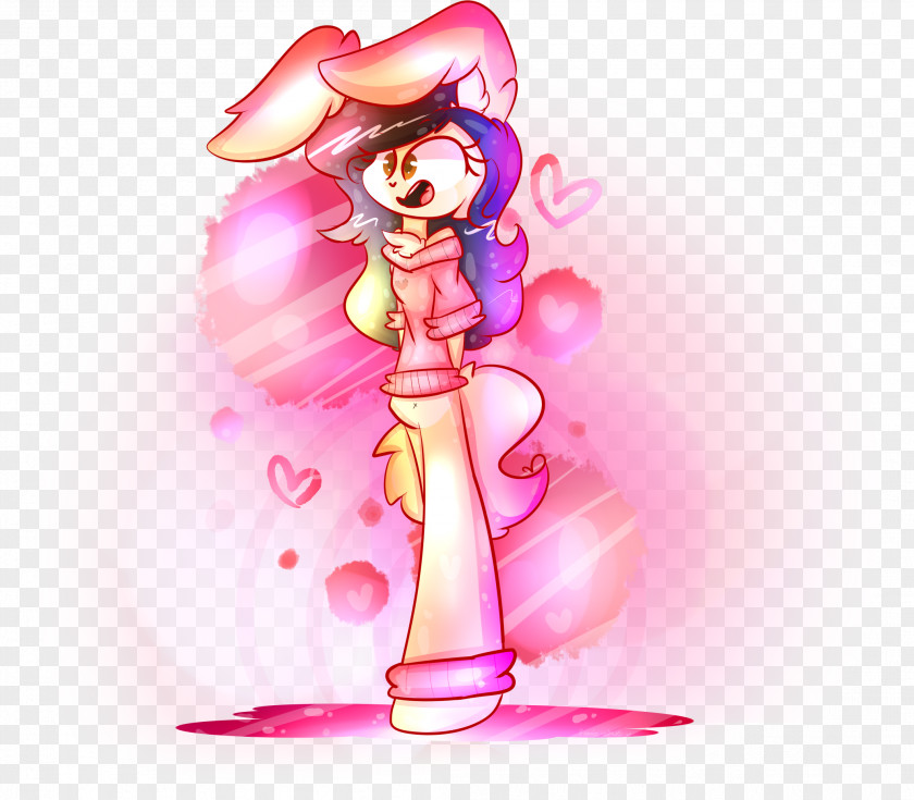 Sweet Peas Figurine Cartoon Pink M Character PNG