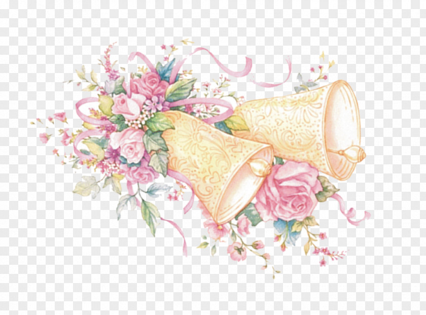 Bell Flower Floral Design PNG