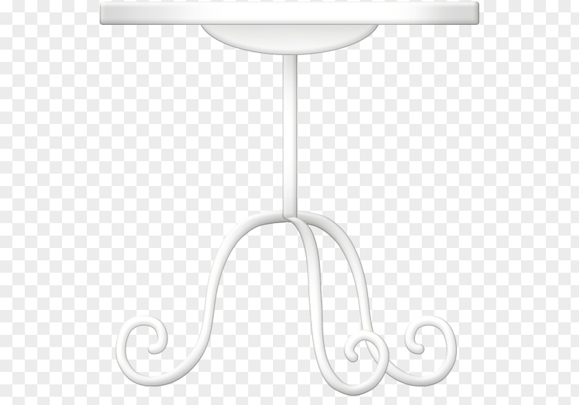 End Table Glass Cartoon PNG
