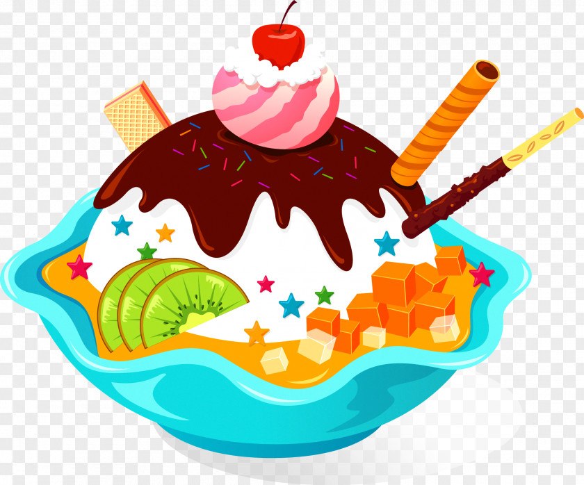 Ice Cream Cake Cone Cupcake PNG