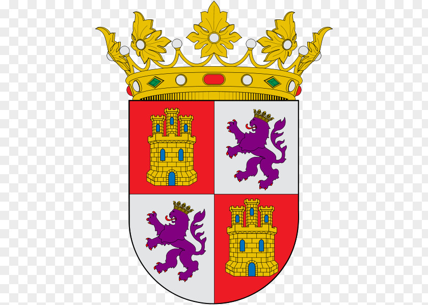 Kingdom Of Castile Crown Heraldry Escutcheon PNG