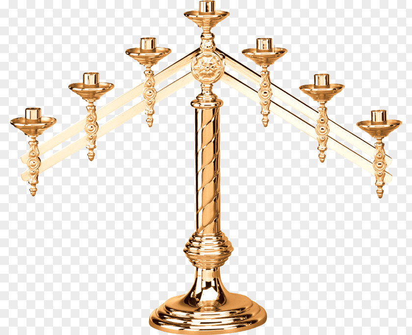 Altar Candelabra Lighting Candlestick Metal PNG