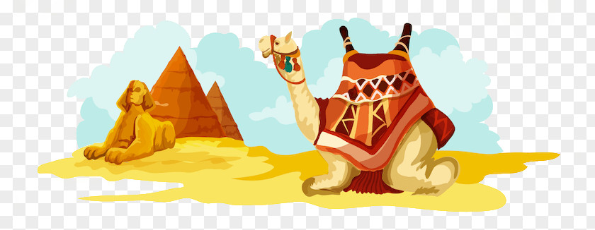 Egypt Poster Cartoon Logo PNG