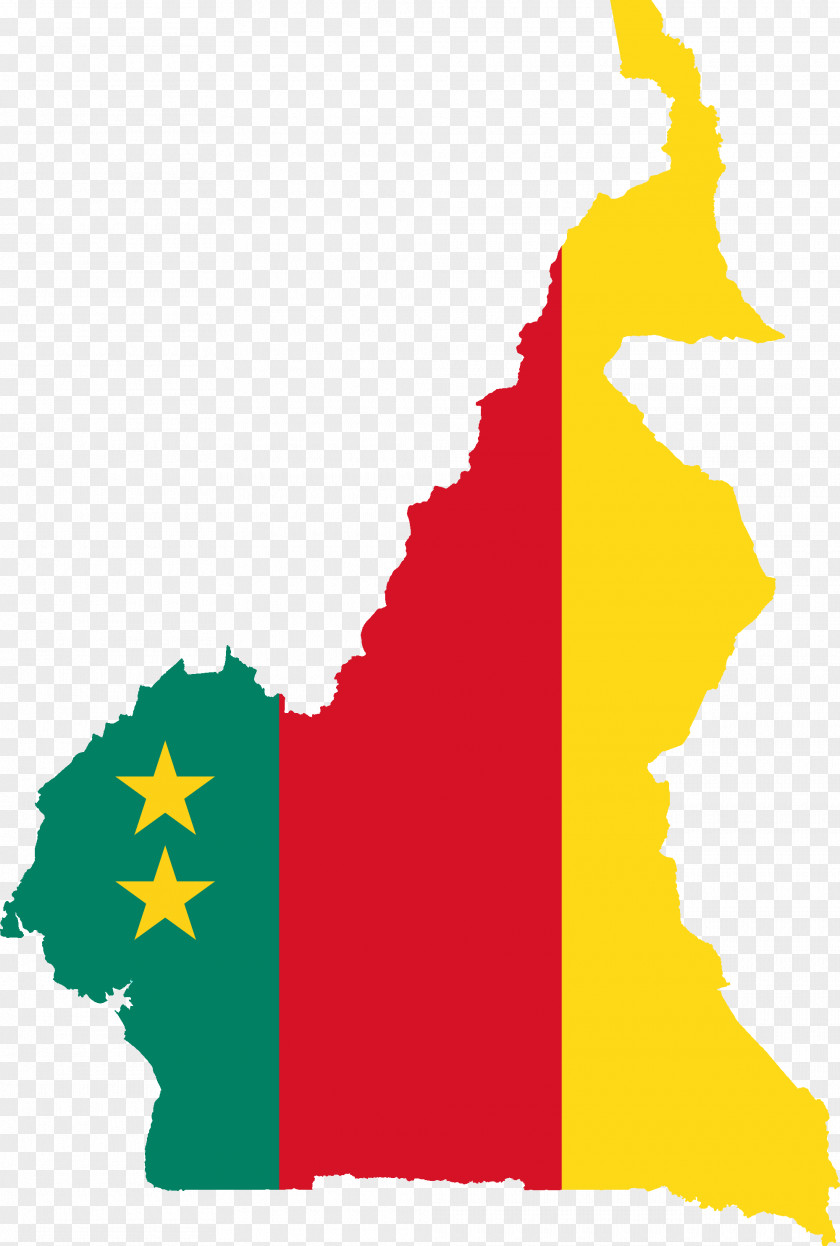 Map Logo Flag Of Cameroon Blank PNG