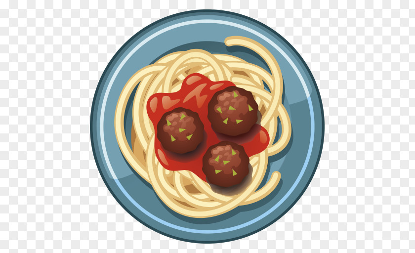 Meat Spaghetti With Meatballs Dish Pasta Noodle PNG