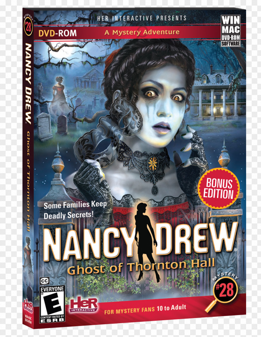 Nancy Drew: Ghost Of Thornton Hall Her Interactive Uncivil Acts (Nancy Drew Mystery PNG