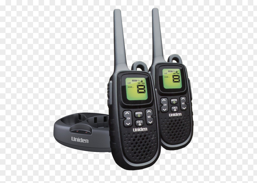 Radio Walkie-talkie Uniden PMR446 Two-way General Mobile Service PNG