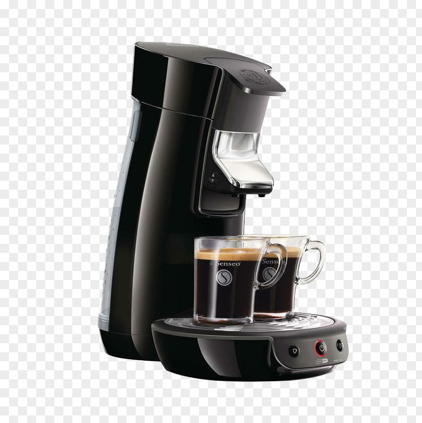 Curved Coffee Coffeemaker Senseo Single-serve Container Philips PNG
