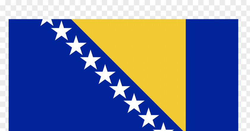 Flag Of Bosnia And Herzegovina Republic National PNG