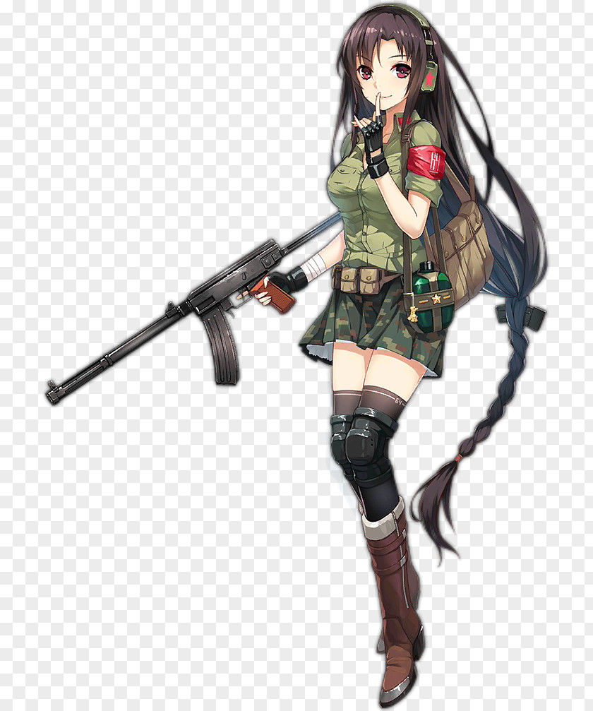 Girls Frontline Ak-47 Girls' Type 64 Submachine Gun ArmaLite AR-15 Skill PNG