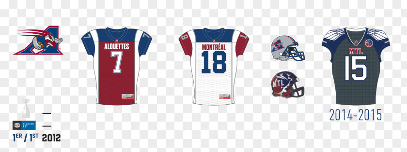 Montreal Alouettes Sports Fan Jersey T-shirt Protective Gear In Logo PNG