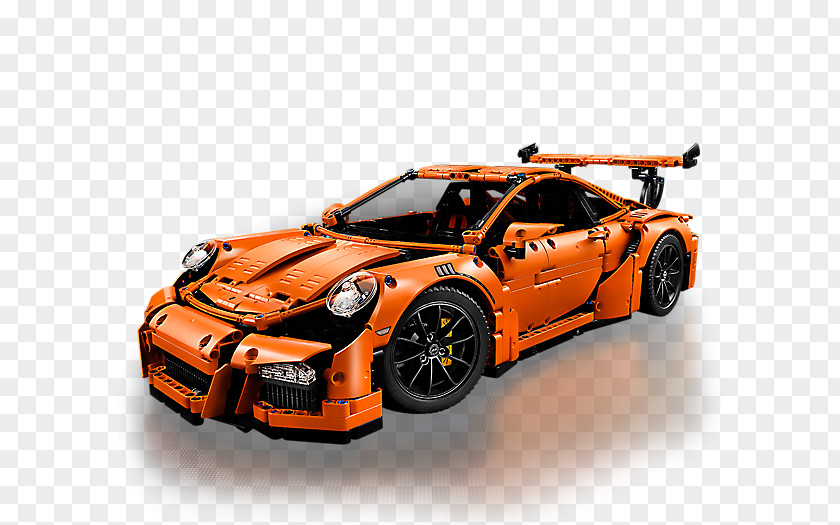 Porsche 911 GT3 RS (996) Car Lego Technic PNG