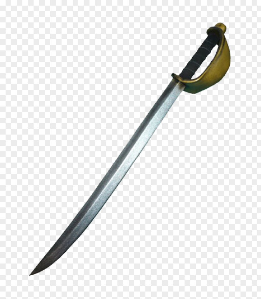 Sword Cutlass Small Weapon Pirate PNG