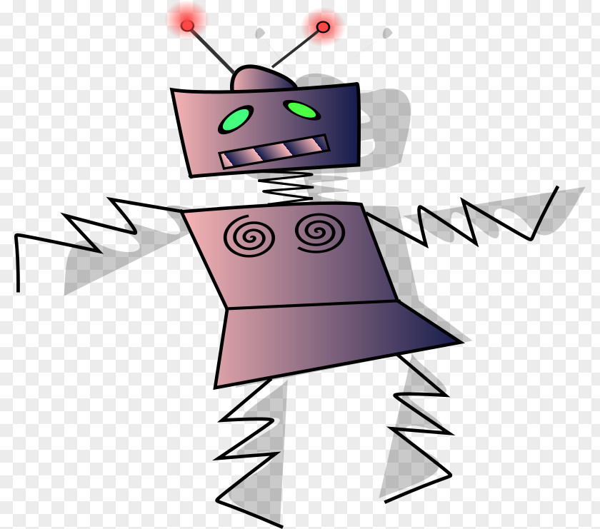 Tap Dance Clipart Robot Cartoon Illustration PNG