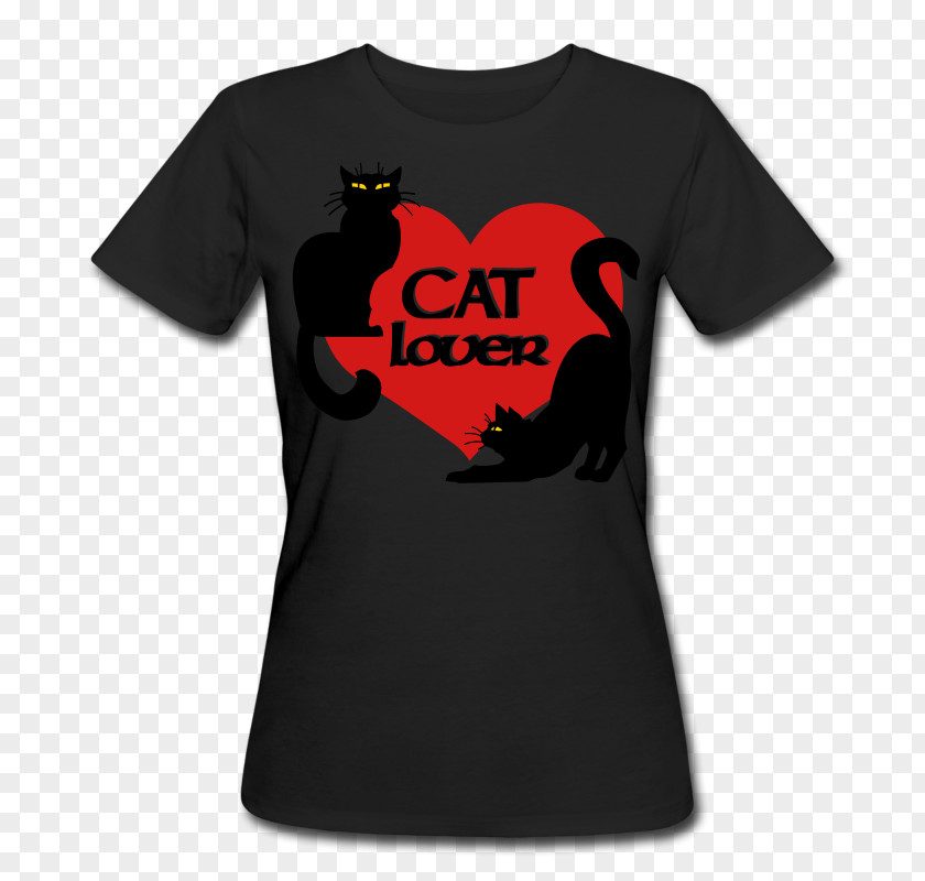 Cat Lover T Shirt T-shirt Oklahoma State University–Stillwater Clothing Top PNG