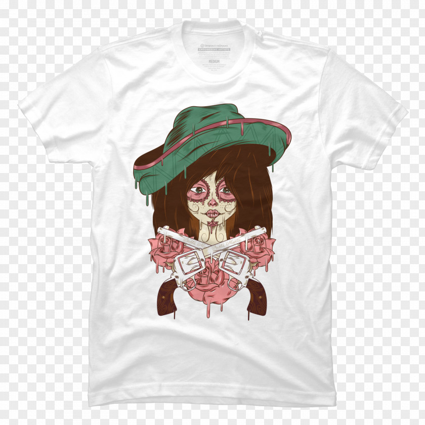 Mexican Style T-shirt Sleeve Mexico Clothing Calavera PNG