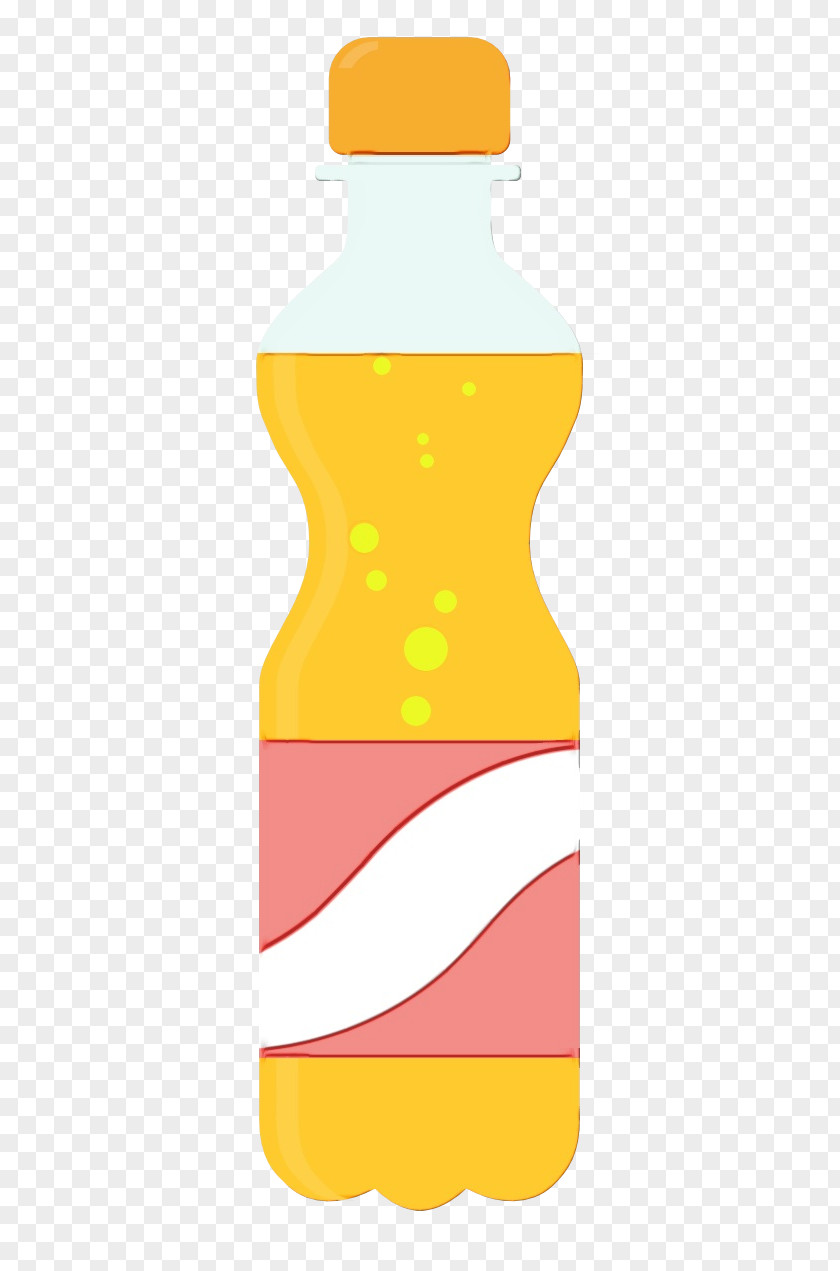 Plastic Bottle Yellow PNG