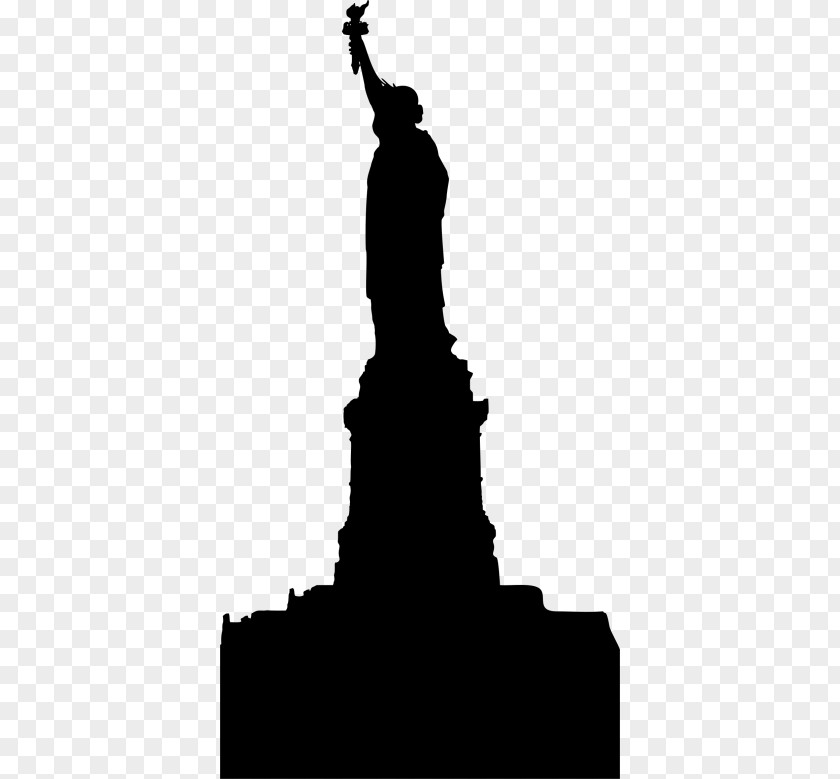 Statue Of Liberty Drawing Silhouette National Monument Stock Photography Royalty-free PNG