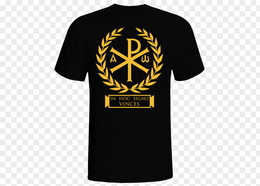 T-shirt Byzantine Empire Chi Rho Symbol PNG