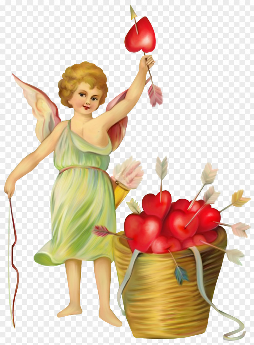 Cupid Valentine's Day Victorian Era Vinegar Valentines Clip Art PNG