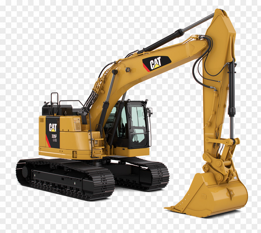 Excavator Caterpillar Inc. Hydraulics Komatsu Limited Heavy Machinery PNG