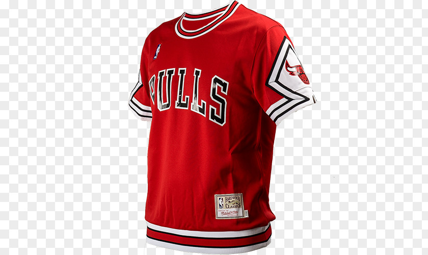 T-shirt Chicago Bulls Jersey Baseball Uniform Mitchell & Ness Nostalgia Co. PNG