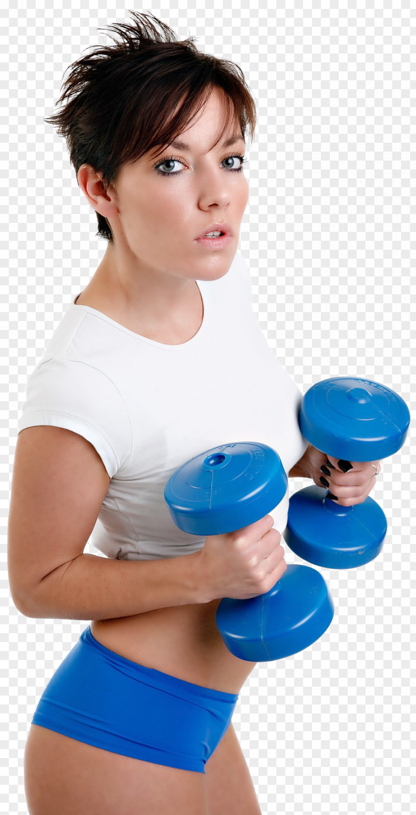 Fitness Studio Weight Training Exercise Dumbbell Physical Strength PNG