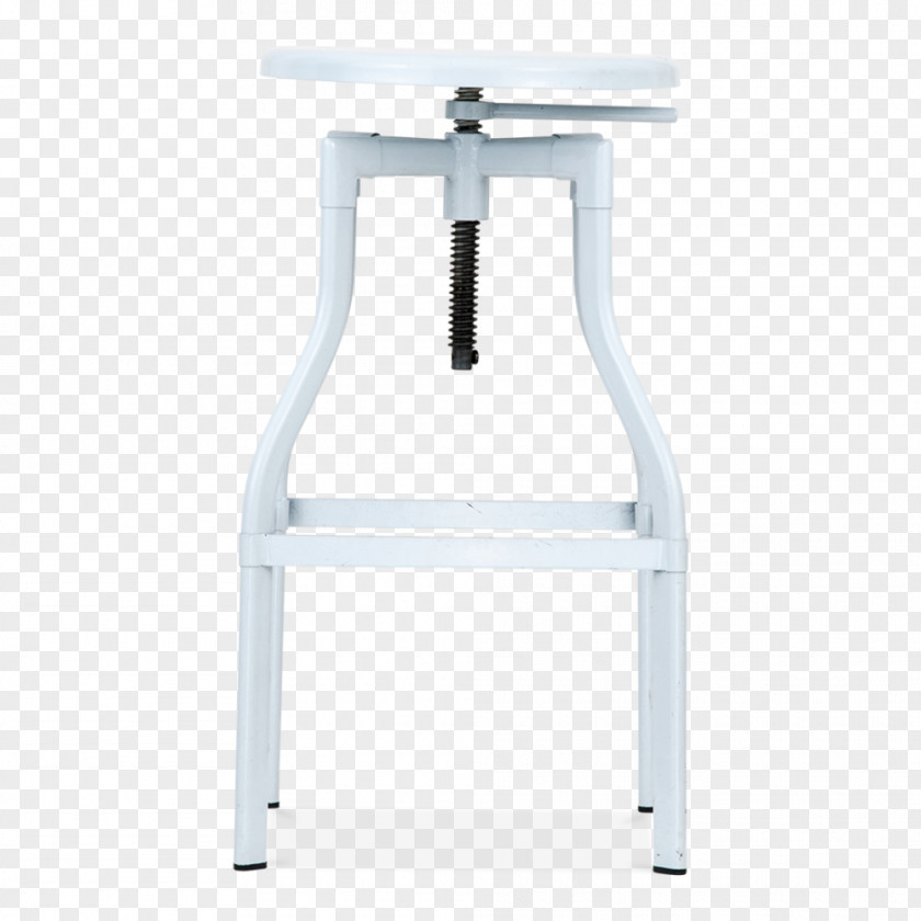 Genuine Leather Stools Chair Angle PNG