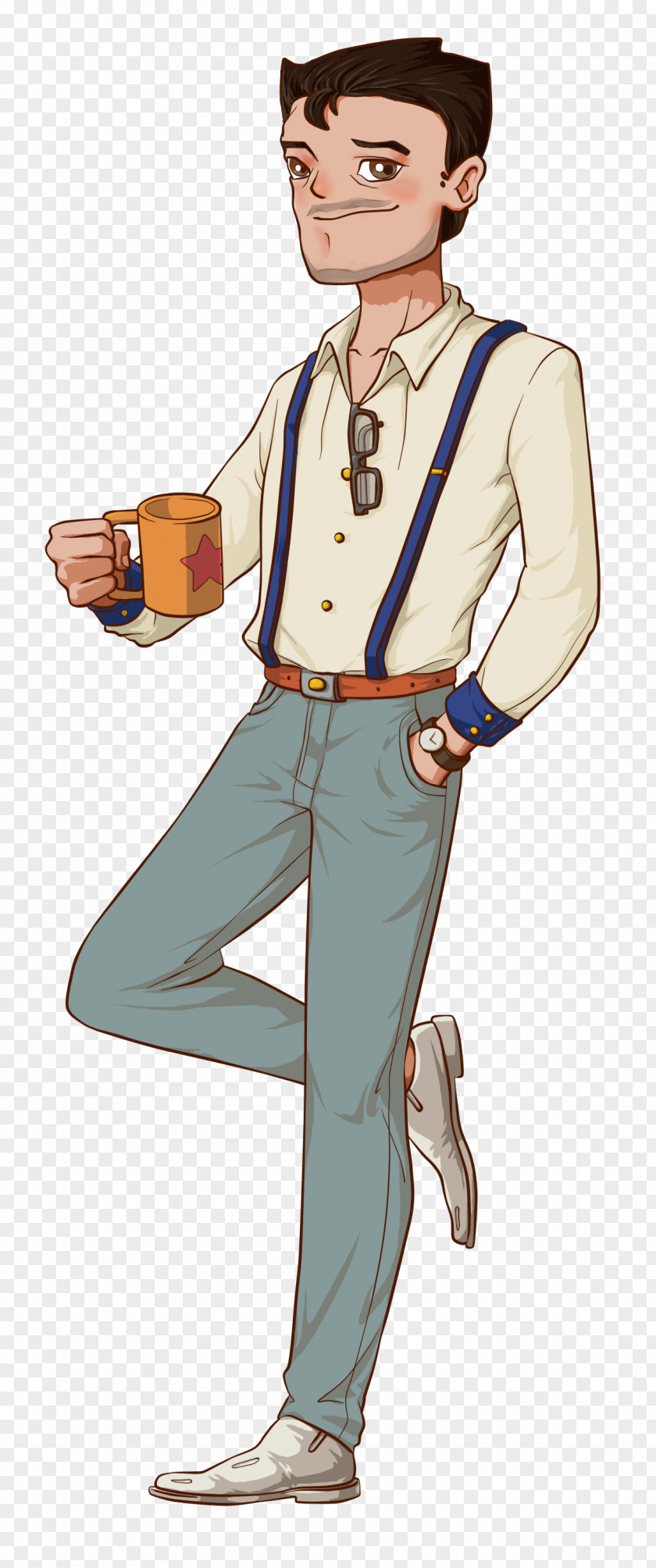 Illustration Human Shoe Cartoon Uniform PNG