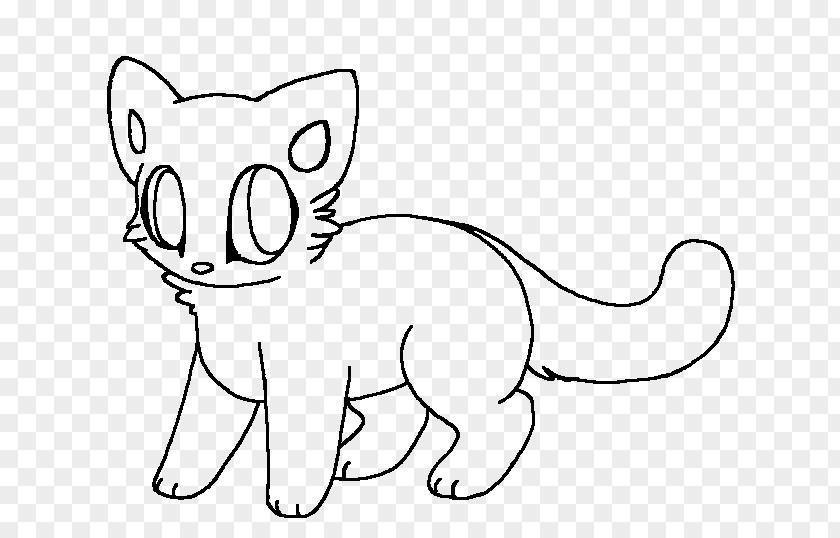 Kitten Whiskers Domestic Short-haired Cat Line Art PNG