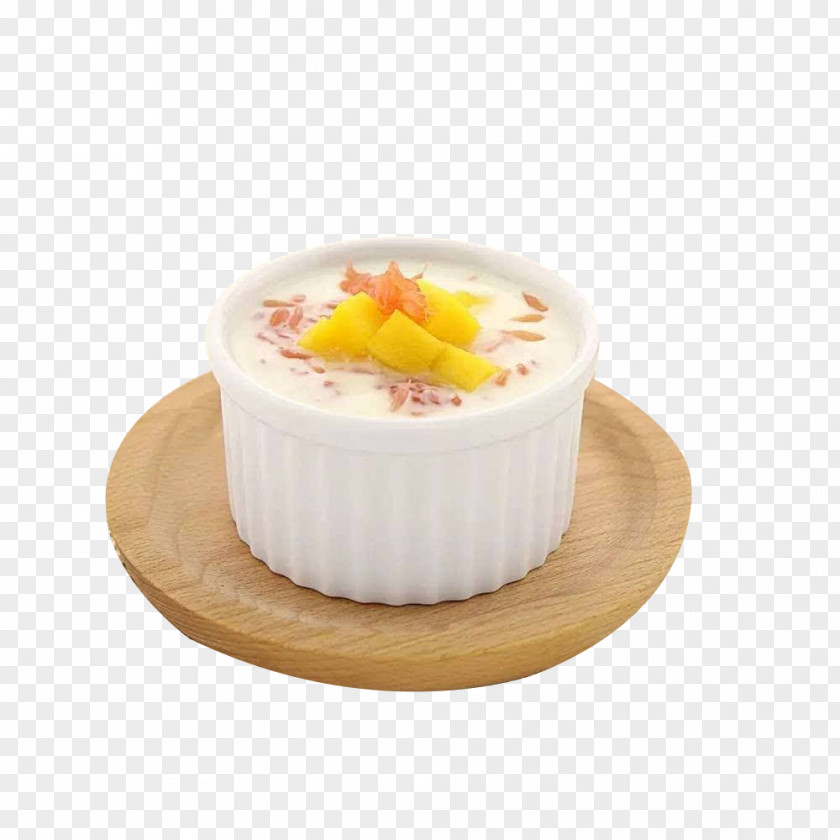 Mango Lassi Panna Cotta Milk Breakfast Yogurt PNG