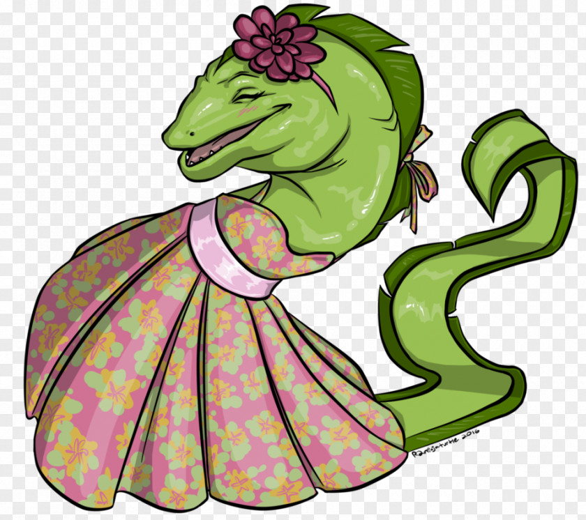 Seahorse Moray Eel Cartoon Drawing PNG