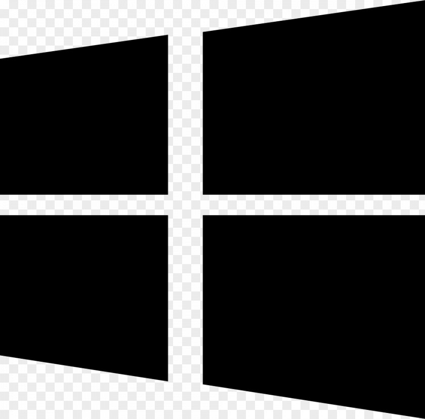 Staining Black & White Logo Computer Software Microsoft PNG