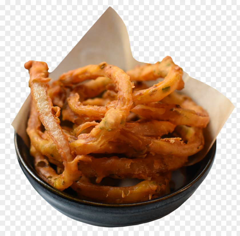 Cooking French Fries Onion Ring Naan Chophouse Restaurant Indian Cuisine PNG