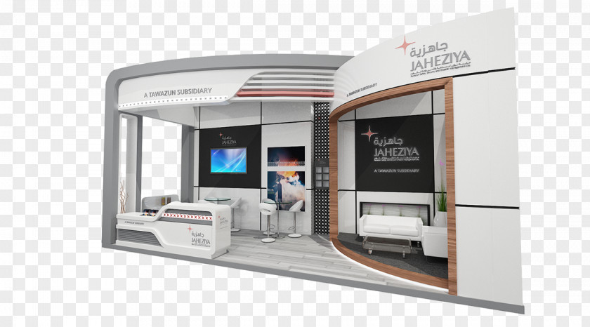 Dubai Cityscape Exhibition JAHEZIYA TransCore ADIPEC Exhibit Design PNG