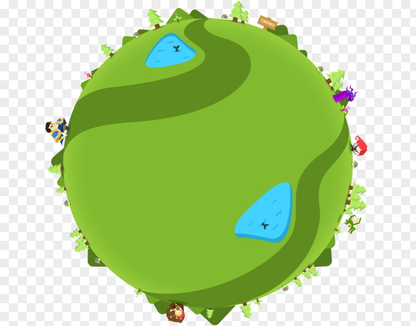 Green Planet Download Icon PNG