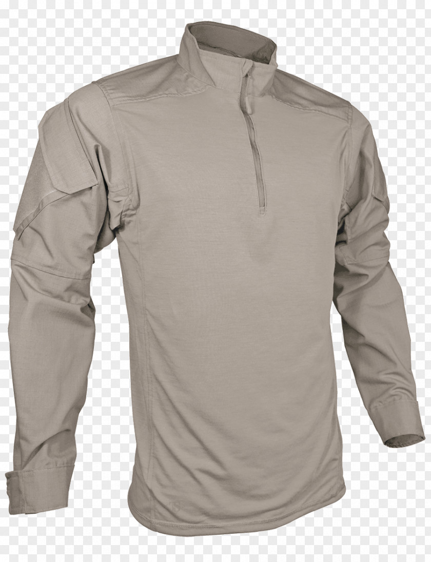 T-shirt Sleeve Army Combat Shirt Zipper MultiCam PNG