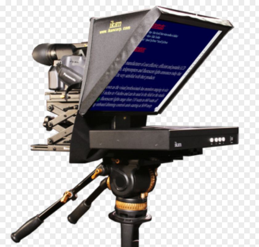 Camera Teleprompter Television Studio Broadcasting PNG