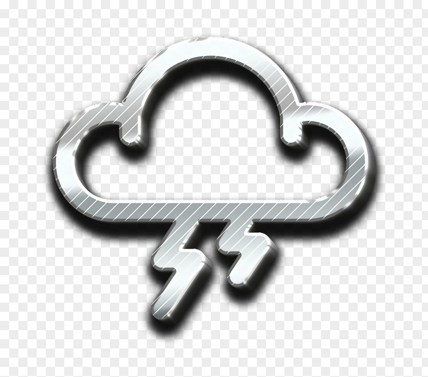 Fashion Accessory Heart Bolt Icon Cloud Forecast PNG