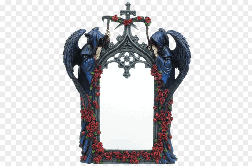 Mirror Death Gothic Art Statue PNG