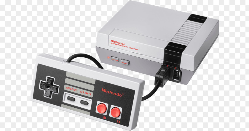 Nintendo Super Entertainment System NES Classic Edition Retrogaming PNG