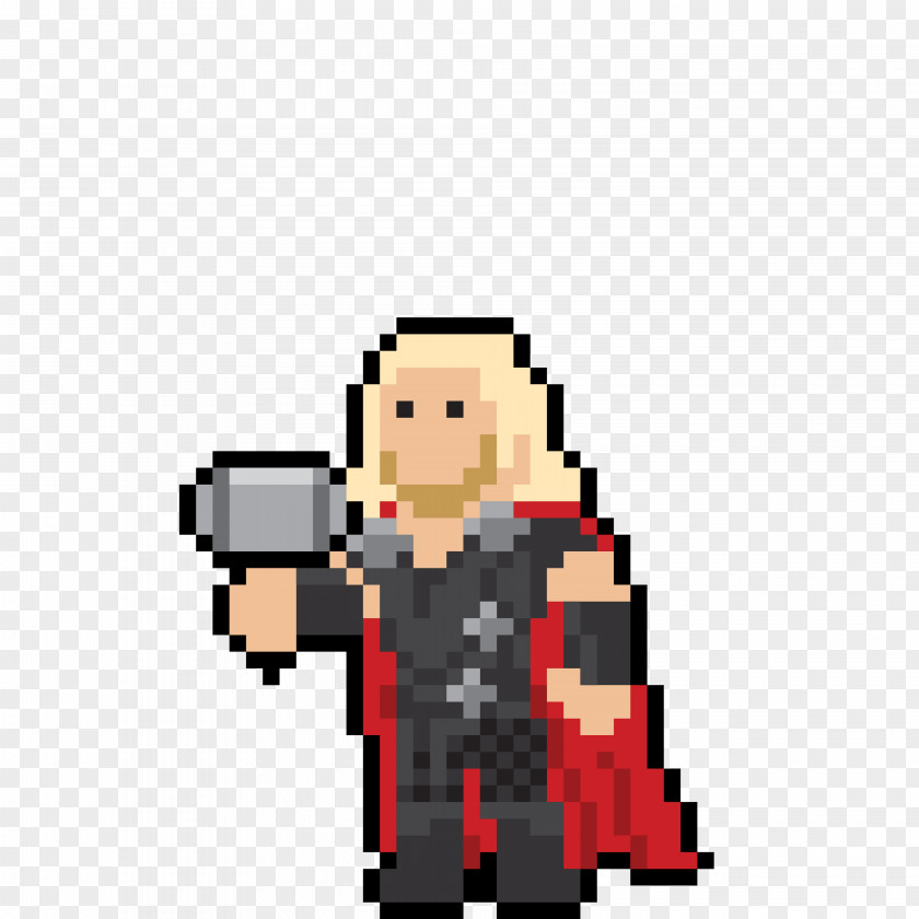 Thor 1440p 1080p Pixel Art Display Resolution PNG