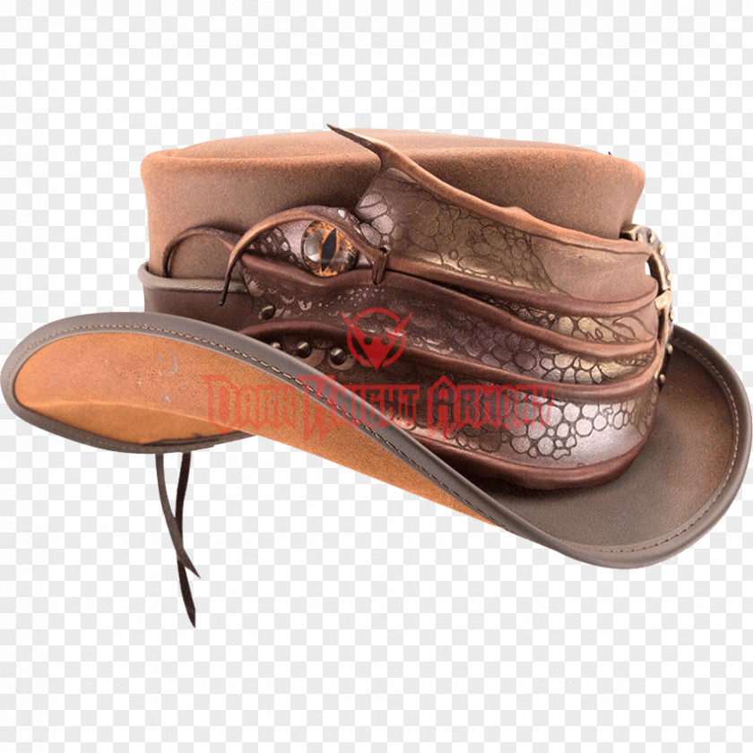 Hat Top Cowboy Leather Cap PNG