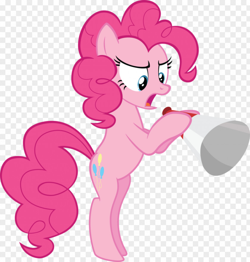 Megaphone Pinkie Pie Pony Rainbow Dash Princess Luna DeviantArt PNG