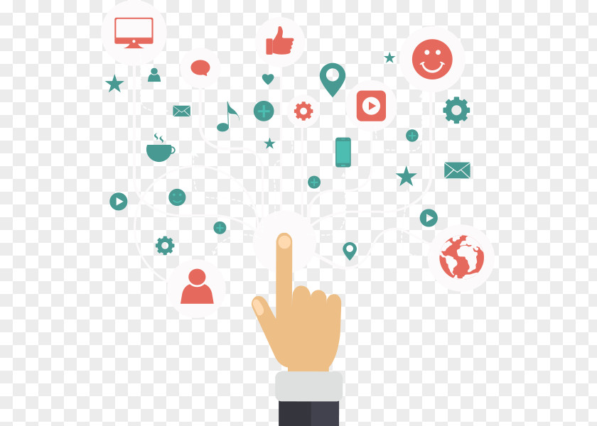 Social Media Marketing Digital Optimization Content PNG