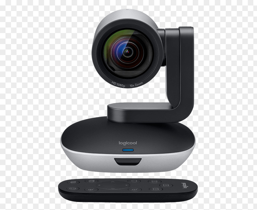 Webcam Pan–tilt–zoom Camera Full HD 1920 X 1080 Pix Logitech PTZ Pro Stand 1080p Video Cameras PNG