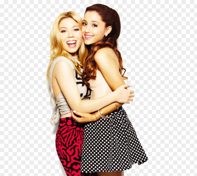 Ariana Grande Sam And Cat Jennette McCurdy & ICarly 2014 Kids' Choice Awards PNG